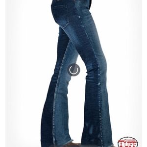 Cowgirl Tuff Living on Edge Trouser Jean size26 length 33